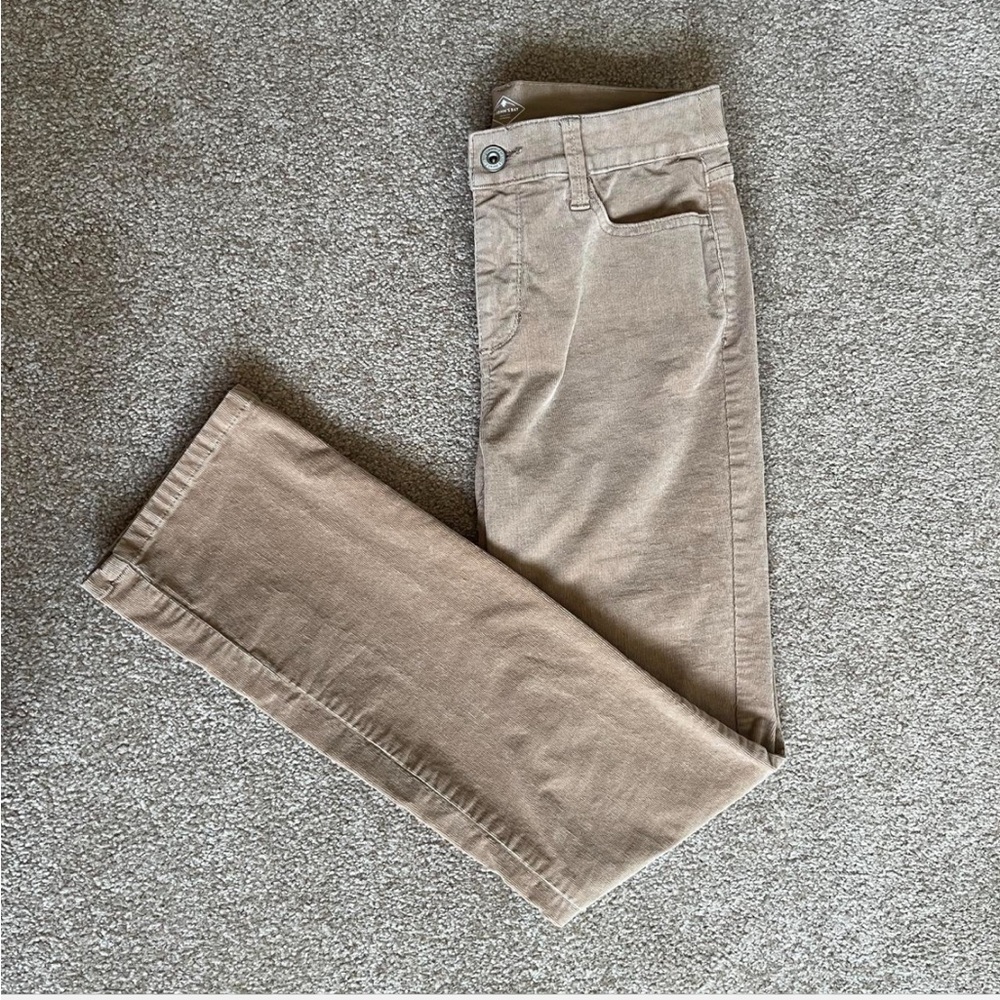 Corduroy Straight Leg Pants